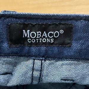 Jeans Men Mobaco Cottons size 43 Color Blue